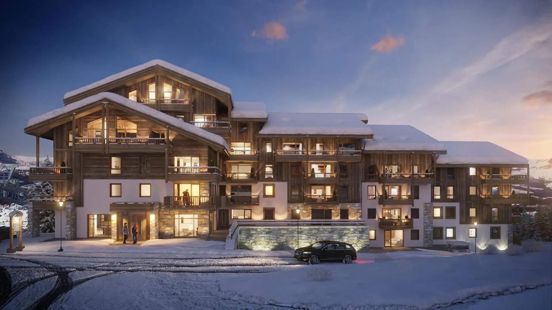 Residence L'Ecrin D'Argent By My Mountain Resort Valmorel Francie